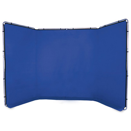 Manfrotto Panoramic Background 4m Chroma Key Blue - LL LB7943