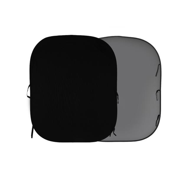 Manfrotto Plain Collapsible 1.8 x 2.15m Black/Mid Grey LL LB67GB