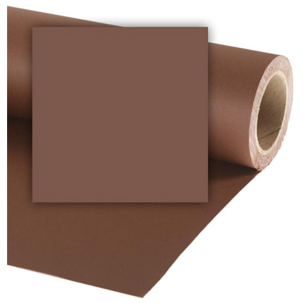 Colorama Paper Background 1.35m x 11m Peat Brown LL CO580