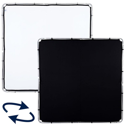 Manfrotto Skylite Rapid Fabric Large 2 x 2m Black/White - LL LR82221R