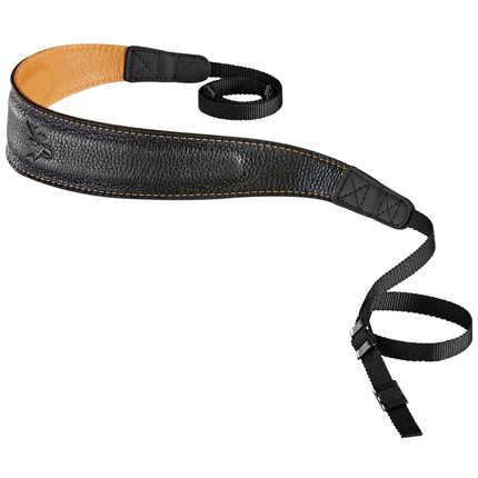 Eddycam Edition 50mm Camera Strap Black/Natural with Natural Stitching