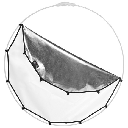 Manfrotto HaloCompact Cover 82cm Silver/White - LL LR3302