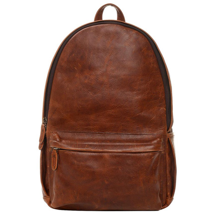 ONA Clifton Antique Cognac Leather Backpack