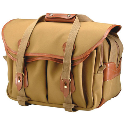 Billingham 335 Shoulder Bag - Khaki Canvas/Tan 