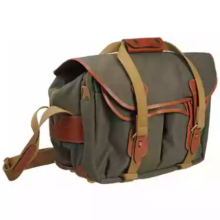 Billingham 335 Shoulder Bag - Sage FibreNyte/Tan