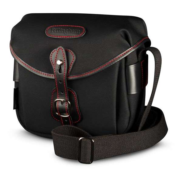 Billingham 50 Years Hadley Digital Black/Black with Red Stitching