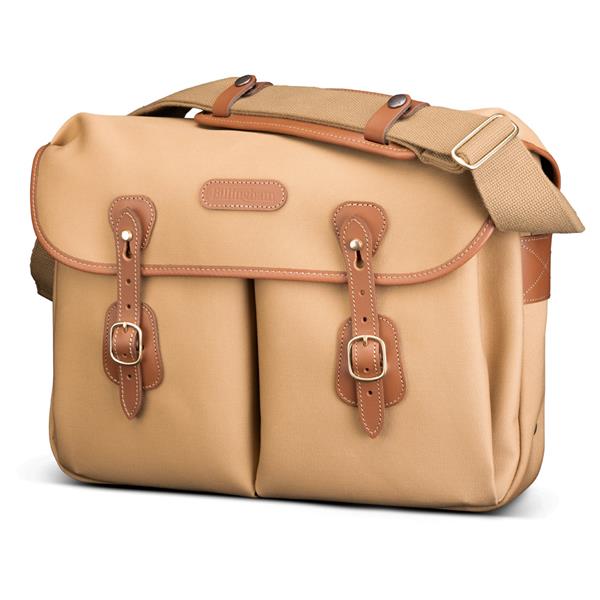 Billingham Icon Messenger Bag Khaki Canvas/ Tan