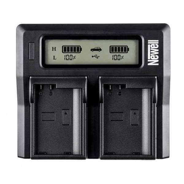 Newell DC-LCD Dual-Channel Charger For NP-FZ100 Batteries