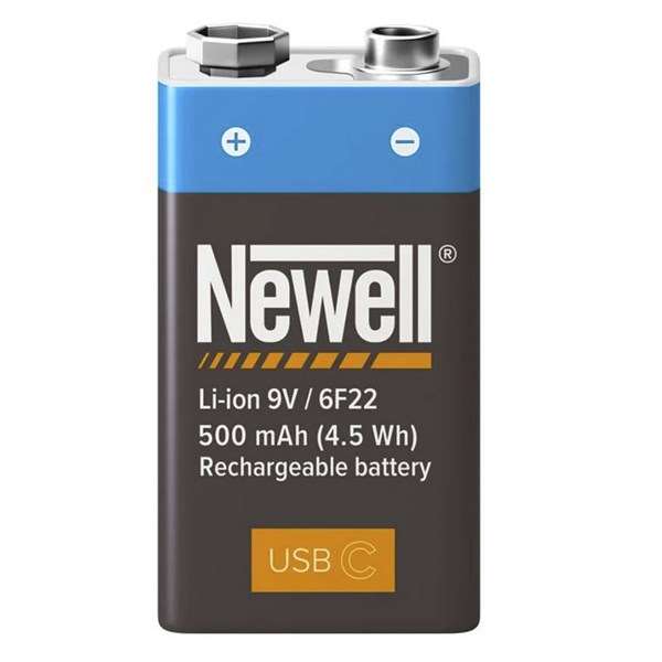 Newell 9V USB-C Onboard Rechargable 500 mAh Battery