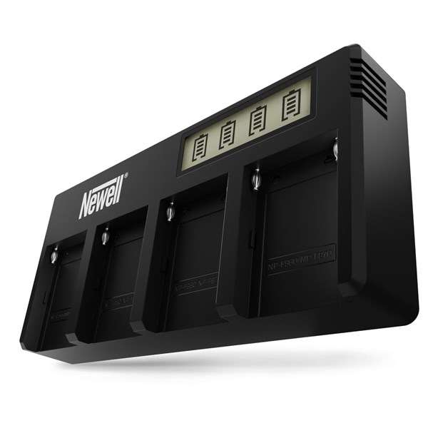 Newell BP-4CHT Four-channel Charger for V-mount Batteries