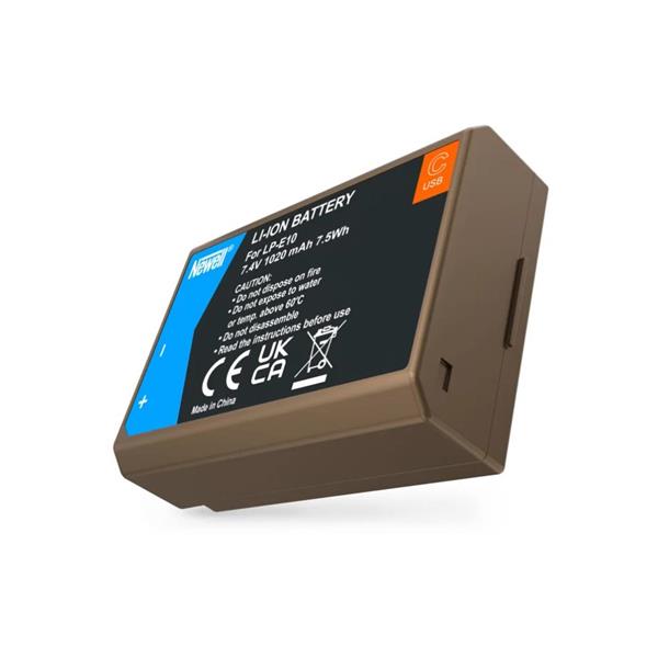 Newell Battery LP-E10 with USB-C Onboard Recharge for Canon