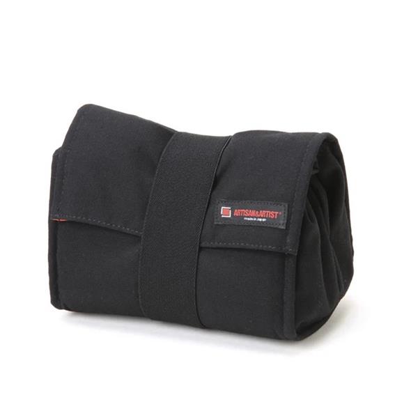 Artisan&Artist Canvas Camera Pouch Black L