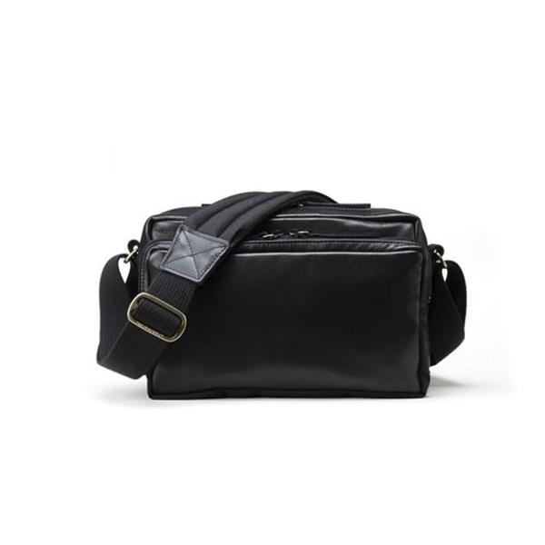 Artisan&Artist Leather Camera Bag Black Small