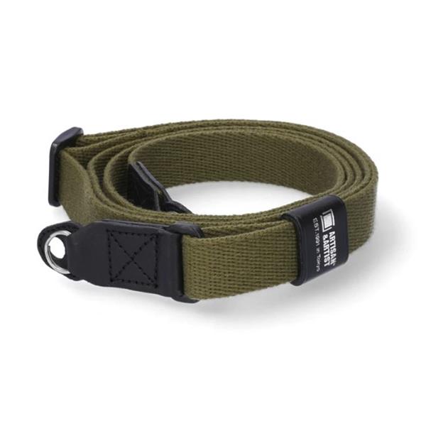 Artisan&Artist Slim and Soft Cloth Camera Strap Khaki