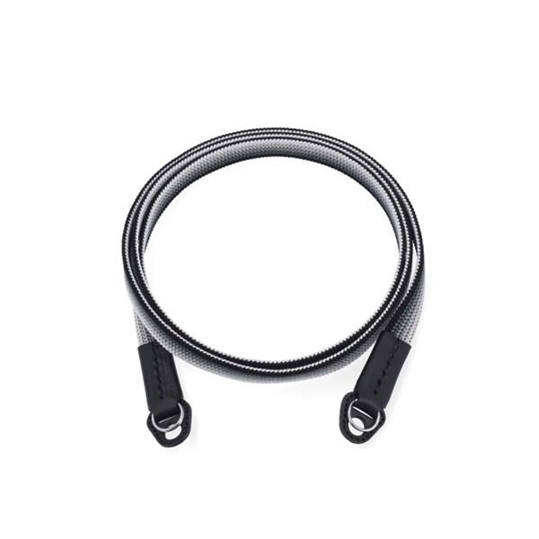 Artisan&Artist Silk Cord Strap Artistic Gradation Black/ Silver 322A