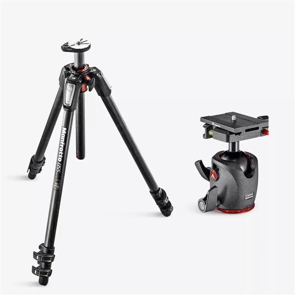 Manfrotto 055CXPRO Carbon 3 Section Tripod with Q6 Ball Head Ex Demo