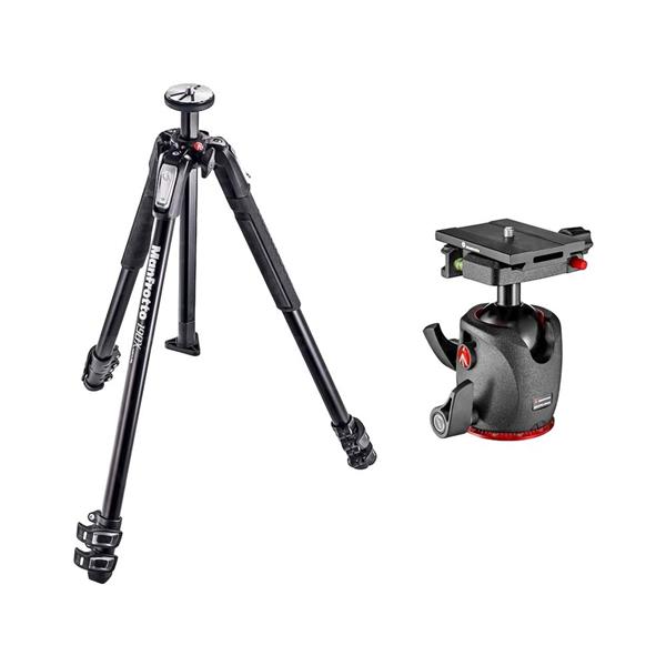 Manfrotto 190X3 Aluminium Tripod with Q6 Ball Head Bundle Ex Demo