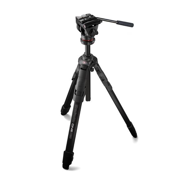 Manfrotto ONE Aluminium Tripod with 500X Fluid Head