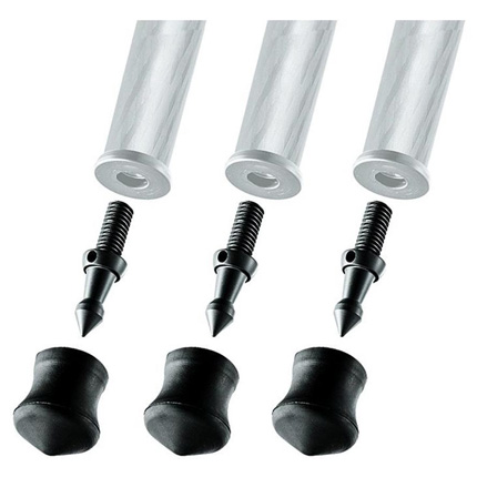 Gitzo GSF30S Short Spike and Rubber Tripod Foot 30mm (Set of 3)