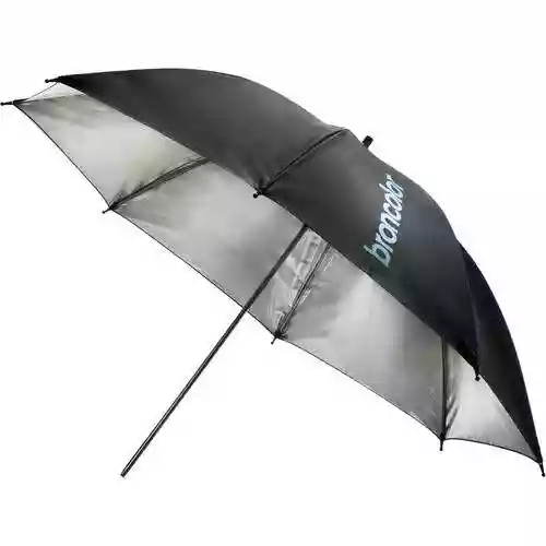 Broncolor umbrella silver/black 105 cm 41.3 inch