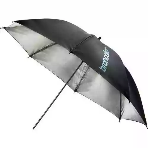 Broncolor umbrella silver/black 85 cm 33.5 inch