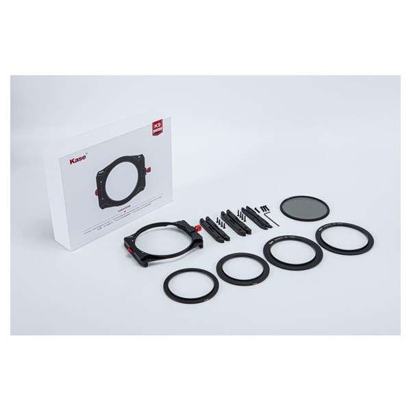 Kase K9 Kit 100mm Holder with Magnetic Slim Polarising Filter