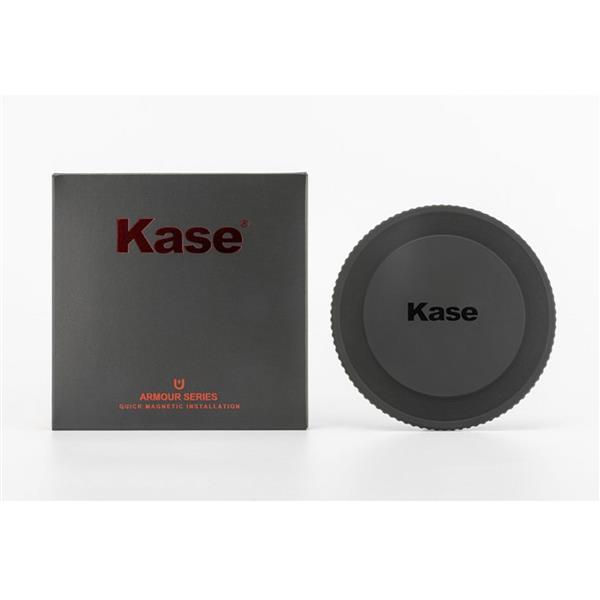 Kase Armour Cap Silicone Black Magnetic