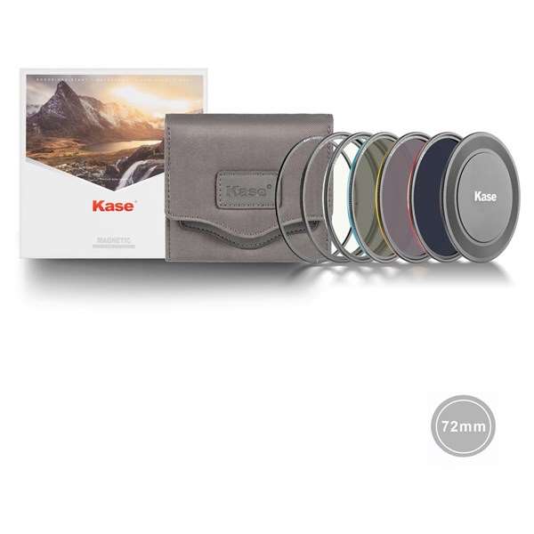 Kase Revolution Magnetic Circular Filters 72mm Pro Kit