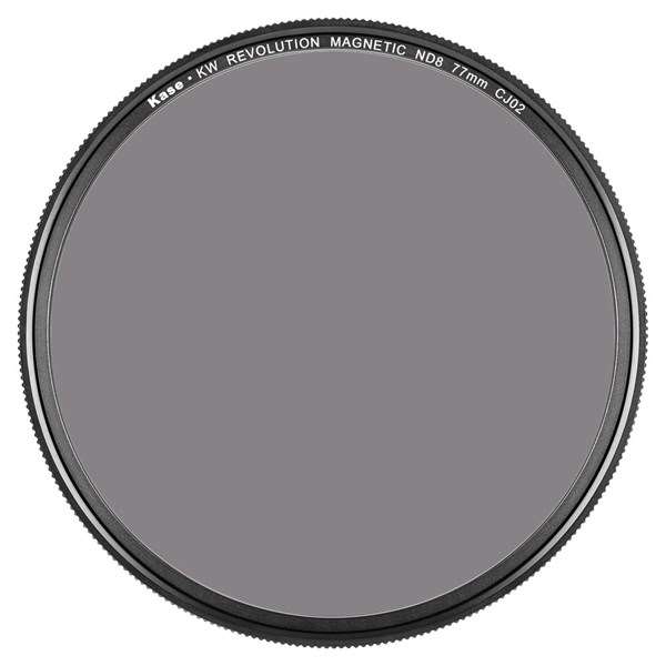 Kase Revolution Magnetic Circular ND8 Filter with Adaptor 77mm