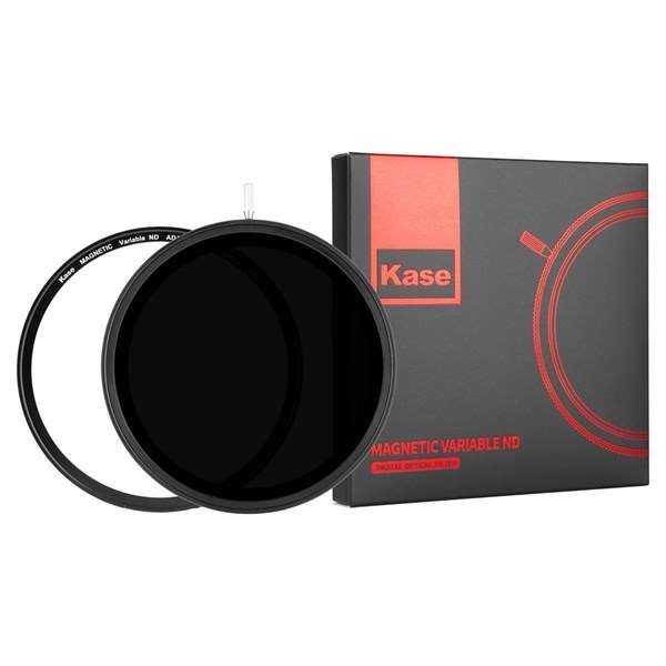 Kase Magnetic Variable ND 6-9 Stop Filter with Adaptor Ring 77mm