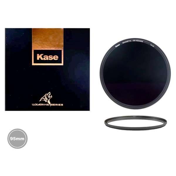 Kase Wolverine Mag Circular ND64000 Filter and Adaptor Ring 95mm