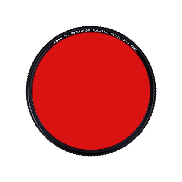 Kase Revolution Black & White Red 25 Filter 82mm