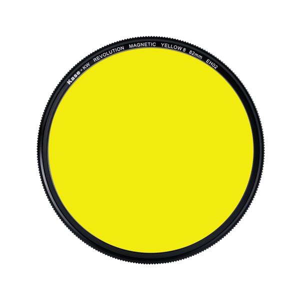 Kase Revolution Black & White Yellow 8 Filter 82mm