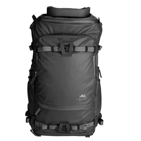 Summit Creative Large Rolltop Camera Backpack Tenzing 40L Black