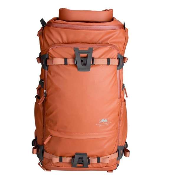 Summit Creative Large Rolltop Camera Backpack Tenzing 40L Orange