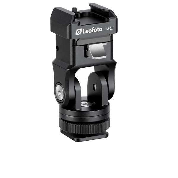 Leofoto FA-15+FA-10 Cold shoe mount with head for FA-10