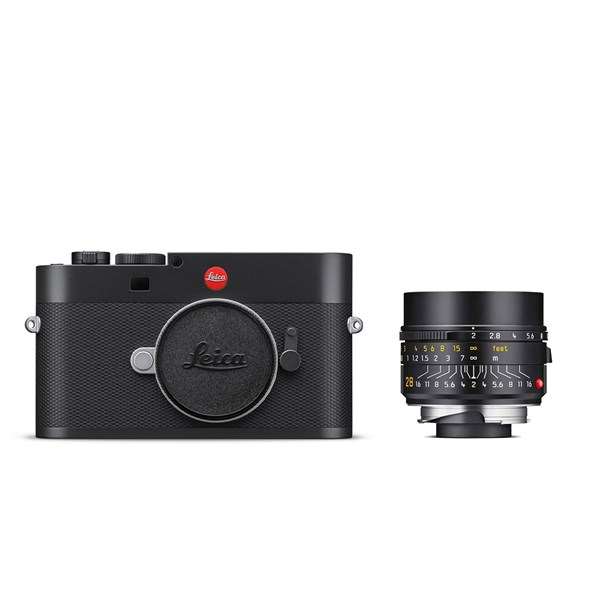 Leica M EV1 Camera with Summicron-M 28mm f/2 Lens Black Anodised