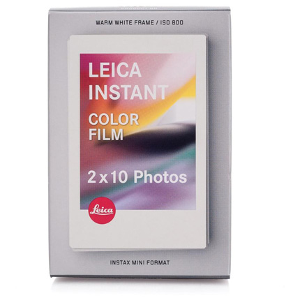 Leica Sofort Colour Instant Film Double Pack 20 Exposures