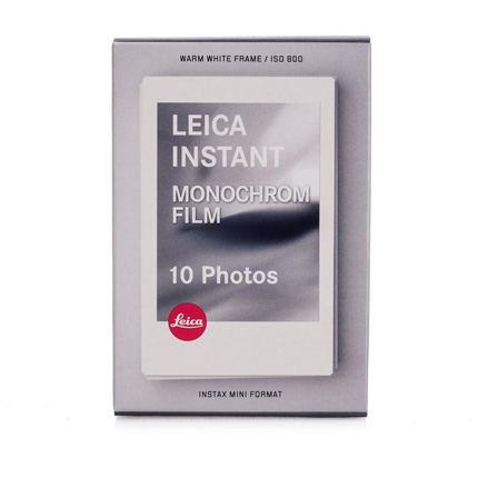 Leica Sofort Monochrome Instant Film Pack 10 BW Exposures