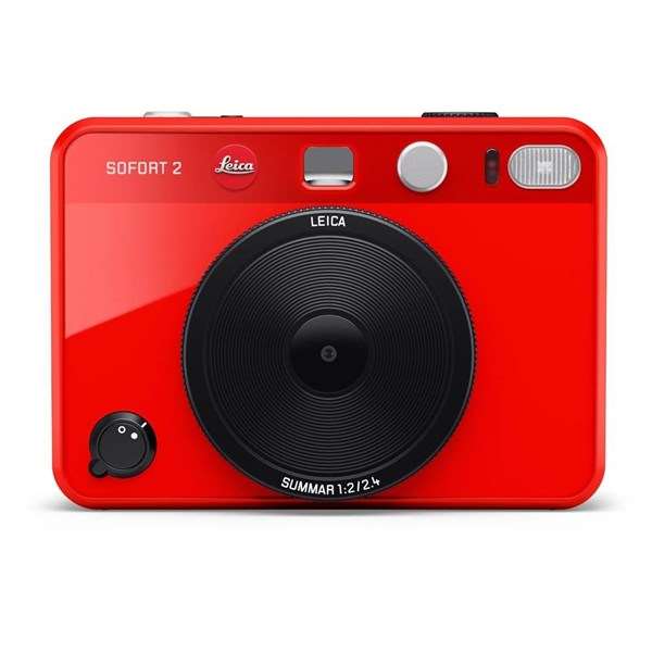 Leica SOFORT 2 Red Hybrid Instant Camera Open Box