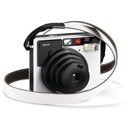 Leica Sofort Instant Film Camera Strap White / Black