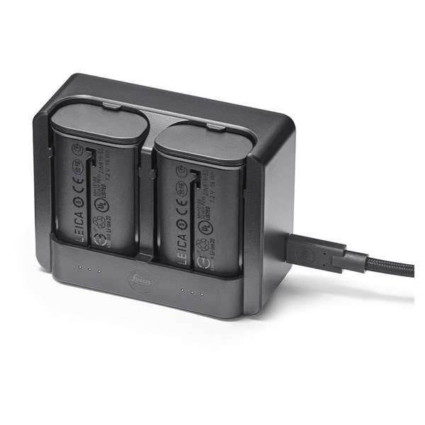 Leica USB-C Dual Charger BC-SCL6 Open Box