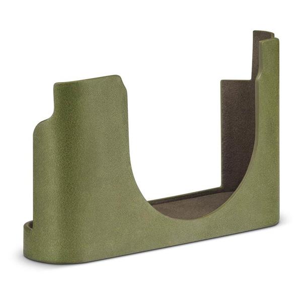Leica D LUX-8 Leather Half Case Olive Green Open Box