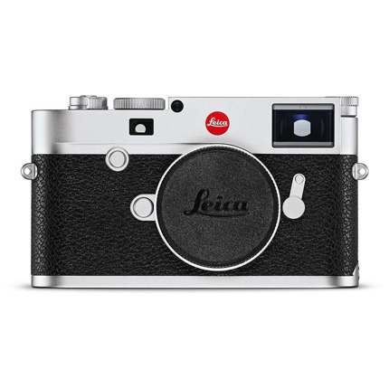 Leica M10 Digital Rangefinder Camera Body Silver Chrome
