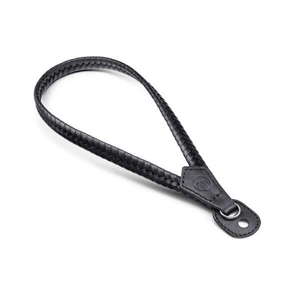 Leica Wrist Strap Leather Braided Black