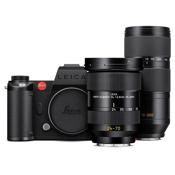 Leica SL3-S Camera with Vario-Elmarit 24-70mm and 70-200mm Kit
