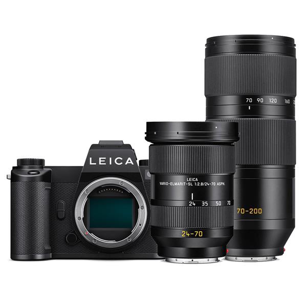 Leica SL3-P with 24-70mm and 70-200mm f/2.8 ASPH Lens Kit