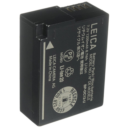 Leica BP-DC12 Battery for CL, Q Typ 116, V-Lux Typ 114 and V-Lux 4