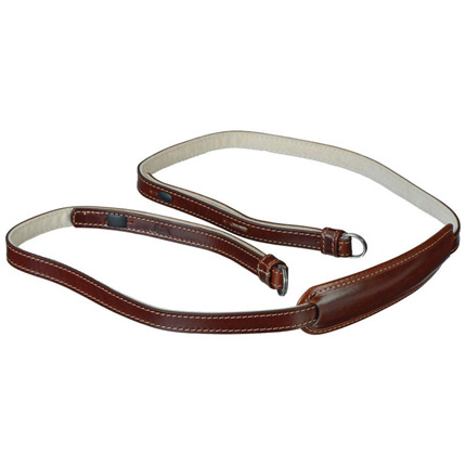 Leica Neck Strap Leather-Canvas Brown for X series