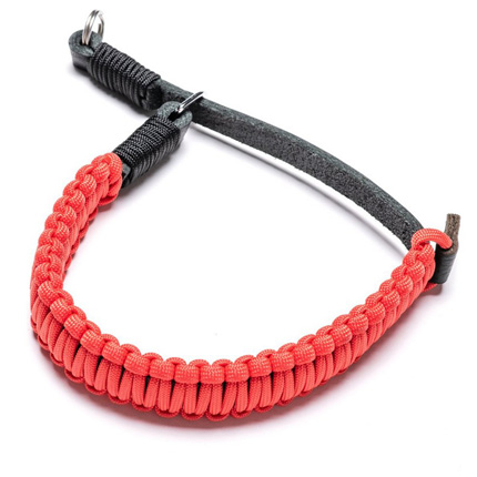 Leica Paracord Handstrap Black/Red by COOPH